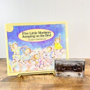 Five Little Monkeys Jumping on the Bed Books Out Loud Cassette and Book